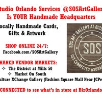 Das Foto wurde bei SOS Art Gallery at BizOrlando.com - Studio Orlando Services von SOS Art Gallery at BizOrlando.com - Studio Orlando Services am 7/19/2016 aufgenommen
