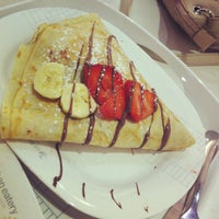 Photo taken at Crepe Delicious by Ebony J. on 3/22/2013