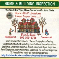 Black Hills Professional Home Inspections Llc Rapid City Sd