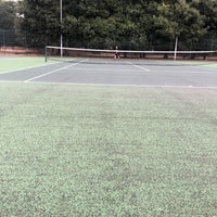 Photo taken at Kennington Park Tennis Courts by Ahmad M. on 7/31/2022