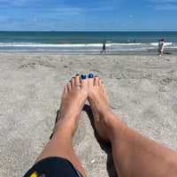 Photo taken at Cocoa Beach by Patti H. on 4/7/2024