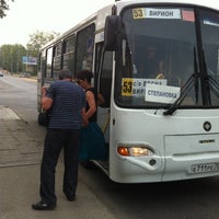 Photo taken at Маршрутный автобус №53 by Irina K. on 7/31/2013