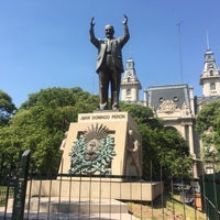 Photo taken at Plaza Pres. Juan Domingo Perón by Theo E. on 3/2/2018