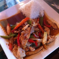 Photo taken at Thai Thani Restaurant by Danielle S. on 5/23/2013
