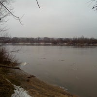 Photo taken at устье реки Угра впадает в Оку by Bykov A. on 1/3/2014