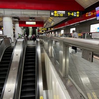 Photo taken at MRT Minquan West Road Station by Lucas F. on 5/2/2023