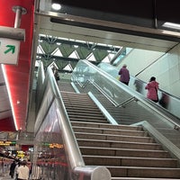 Photo taken at MRT Minquan West Road Station by Lucas F. on 1/15/2024