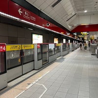 Photo taken at MRT Minquan West Road Station by Lucas F. on 6/30/2023