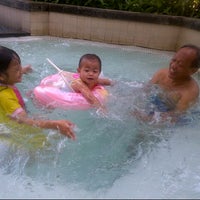 Photo taken at Swimming Pool Hamptons Park by Goday O. on 6/28/2013