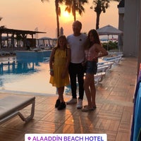 Photo taken at Alaaddin Beach Hotel by gokhan i. on 8/2/2019