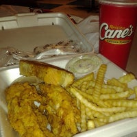Photo taken at Raising Cane&amp;#39;s Chicken Fingers by Dezzy M. on 4/19/2013