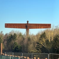 Photo taken at Angel of the North by Natalia ❤️ S. on 3/27/2023