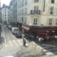 Photo taken at Rue des Abbesses by Hieu T. on 6/11/2015