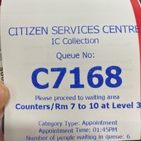 Photo taken at Immigration &amp;amp; Checkpoints Authority by Kenny W. on 7/12/2021