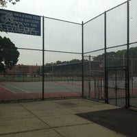 Photo taken at Midwood High School Field by Noah L. on 8/19/2013