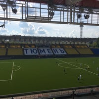 Photo taken at Стадион «Геолог» by Sebahattin A. on 7/22/2017