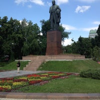 Photo taken at Shevchenko Park by Sasha K. on 5/29/2013