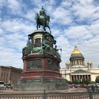 Photo taken at Monument to Nicholas I by George A. on 8/18/2018