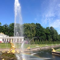 Photo taken at Гроты Большого каскада by George A. on 7/8/2017