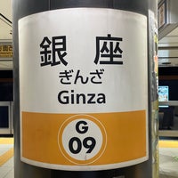 Photo taken at Ginza Line Ginza Station (G09) by 寒椿 / Kantsubaki on 4/20/2024