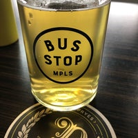 Photo taken at Bus Stop Burgers and Brewhouse by Steve on 4/4/2019