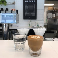 Photo taken at Madcap Coffee by Michelle L. on 9/29/2018