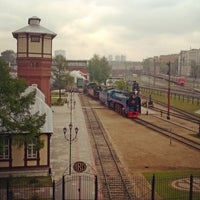 Photo taken at Ж/Д станция «Подмосковная» by Ilya R. on 5/16/2016