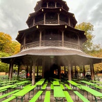 Photo taken at Biergarten am Chinesischen Turm by İlay on 10/27/2023