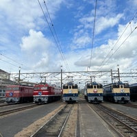 Photo taken at JR東日本 尾久車両センター by お馬さん on 9/30/2023