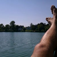 Photo taken at Lido Rustenfeld by Stephan P. on 8/19/2012