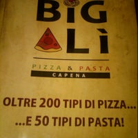 Photo taken at Big Alì - Pizza Pasta &amp;amp; Grill by Rossella L. on 5/30/2012