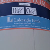 Photo taken at Lakeside Bank by Samantha D. on 8/10/2012