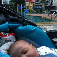 Photo taken at Summerhill Condominium Poolside by Yon L. on 3/31/2012