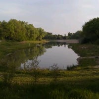 Photo taken at Cottonmill Park by Tyler Y. on 5/2/2012
