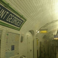 Photo taken at Métro Saint-Georges [12] by Vashichiony T. on 9/29/2011