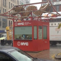Photo taken at Official NYC Information Kiosk–Chinatown by Nnyycc1 on 11/23/2011