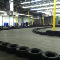 Photo taken at Full Throttle Indoor Karting by Andrew F. on 12/14/2011