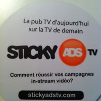 Photo taken at Sticky ADS tv by Gilles C. on 12/27/2011