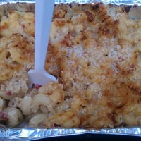 Photo taken at The Southern Mac &amp;amp; Cheese Truck by Lauren D. on 10/6/2011