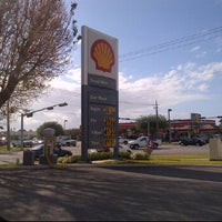 Photo taken at Shell by DJ Knowledge on 4/16/2012