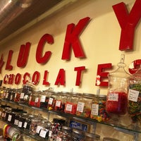 Photo taken at Lucky Chocolates, Artisan Sweets And Espresso by Frank C. on 5/29/2011