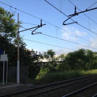 Photo taken at Stazione Roma Nomentana by Alfonso T. on 5/16/2012