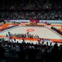 Photo taken at London 2012 Basketball Arena by Prizzy P. on 9/9/2012