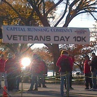 Photo taken at Veterans Day 10k by Lainey C. on 11/13/2011