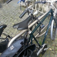 Photo taken at Fahrradständer by Tobi on 8/14/2012