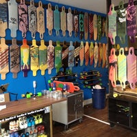 Photo taken at Bustin Boards Skateboard Shop by Anthony K. on 8/3/2012