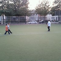 Photo taken at PS 222K Community Playground by Louis D. on 9/13/2011