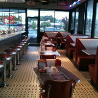 Photo taken at American Pie Diner by Kelly V. on 7/15/2011
