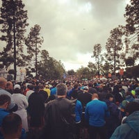 Photo taken at LA Marathon - Starting Line by Rebecca G. on 3/18/2012