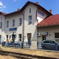 Photo taken at Železniční stanice Hrušovany u Brna by Petr C. on 5/29/2012
